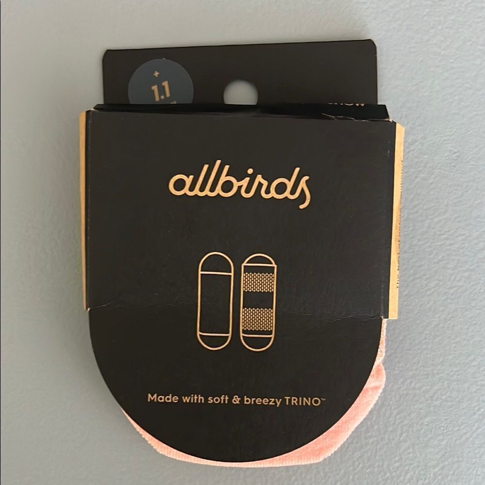 New Albirds Sprinter No-Show Socks Malibu Unisex Size M